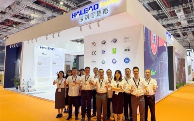 聚势上海，智见未来——海利得参展DOMOTEX Asia 2025，以环保科技赋能地面材料创新实践
